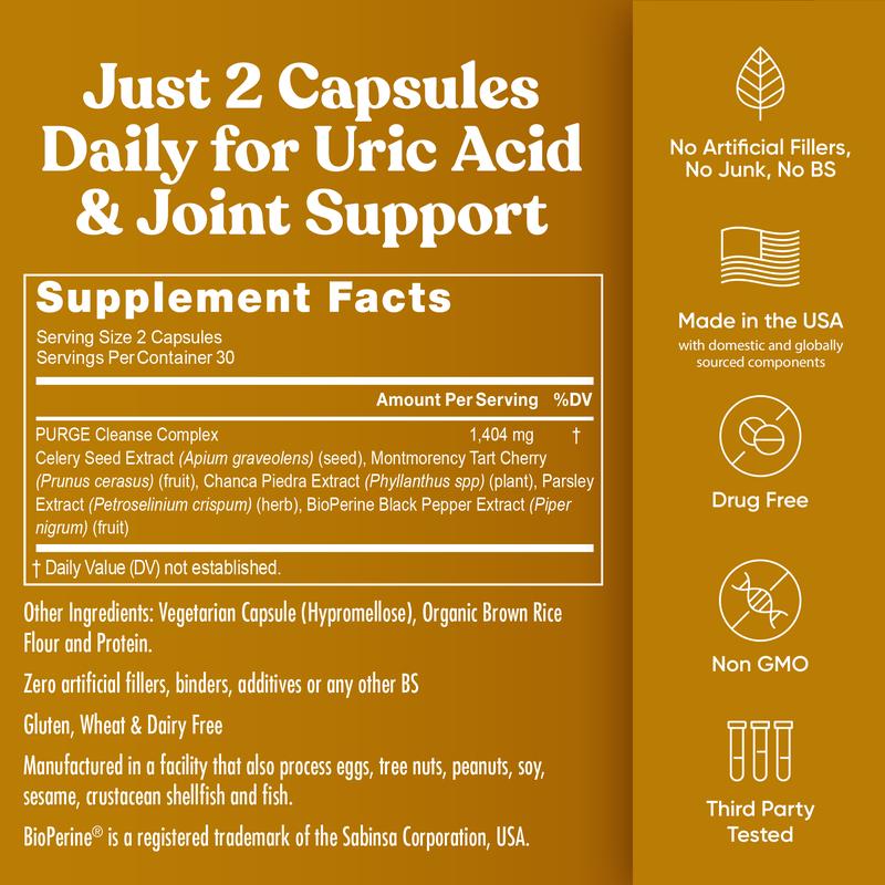 URIC ACID PURGE Detox & Cleanse