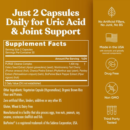 URIC ACID PURGE Detox & Cleanse